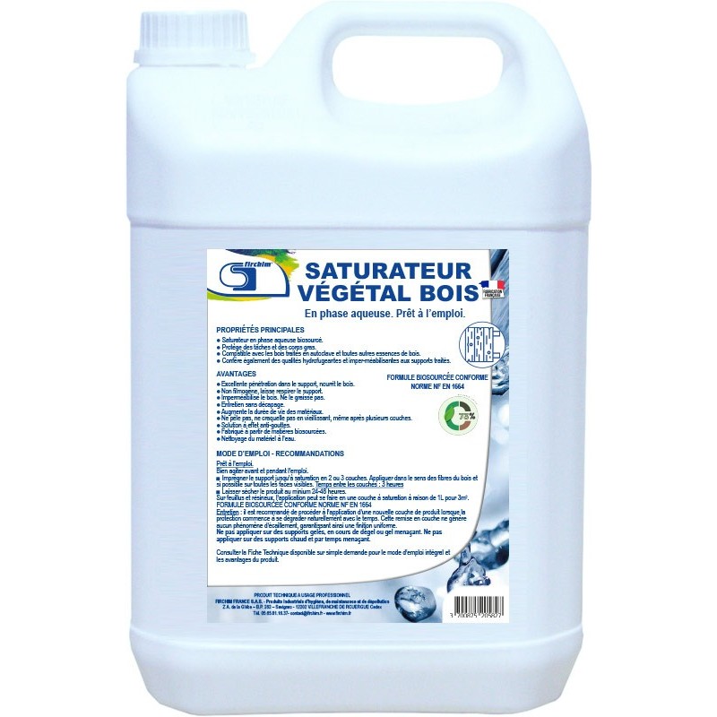 SATURATEUR VEGETAL BOIS