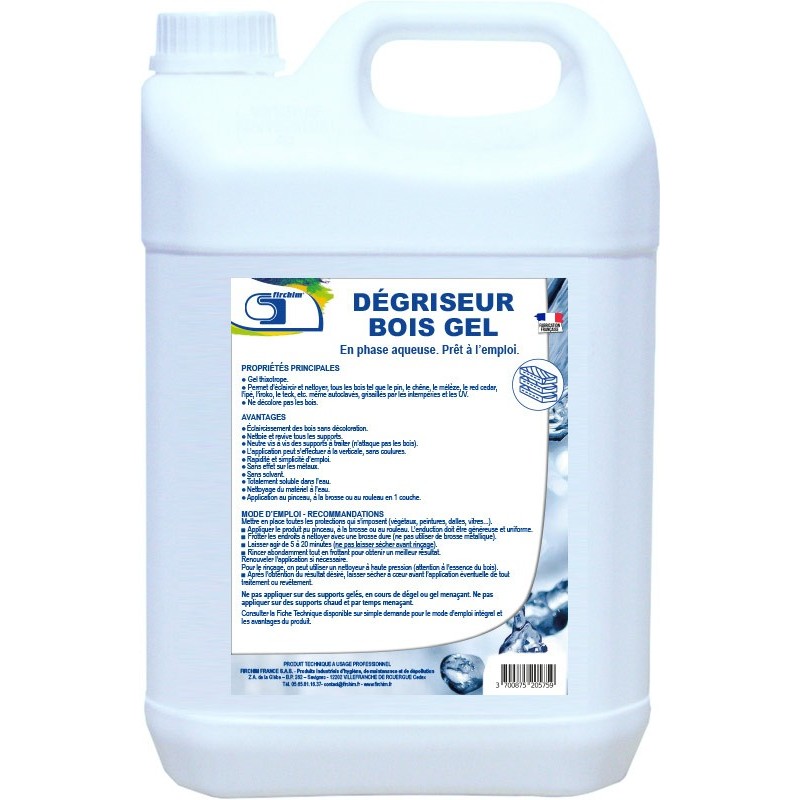 DEGRISEUR BOIS GEL